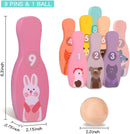 Set De Boliche De Madera Tovol Zerky