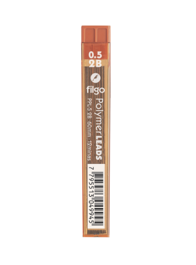 Minas Grafito Polymer Leads 0.5 / Caja 12 Hb
