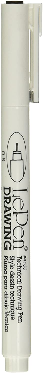 Lápiz Técnico Para Dibujo Le Pen 0.8Mm En Negro