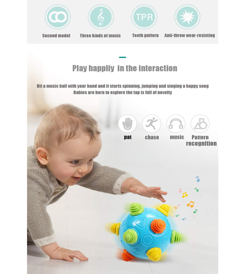 Toddler Baby Music Shake Dancing Ball