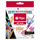 Roller Gel Gel Pop/ Estuche 12 Shine