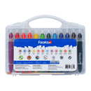 Crayón Seda 12 Estuche Plástico