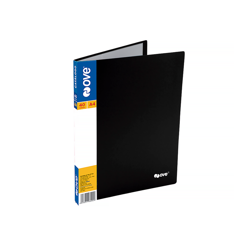 Carpeta A4 P/Prec 40H Ove Negr