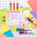 Marcador Pizarra 058 Redonda / Estuche 6 Brillante