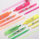 Resaltador Text Marker / Estuche 4 Flúorescente