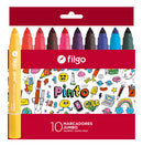 Marcador Pinto Jumbo Estuche 10 Surtido