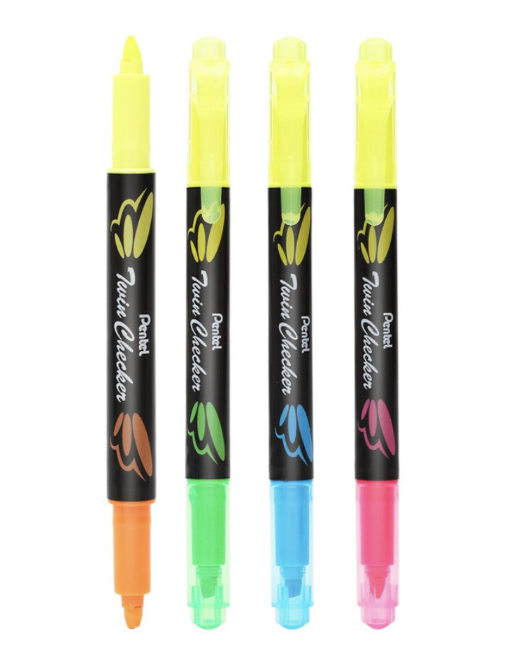 Resaltador Doble Pentel