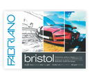 Fab Bloc Encol.Bristol P/Rotula 21X29.7Cm 20H 250G