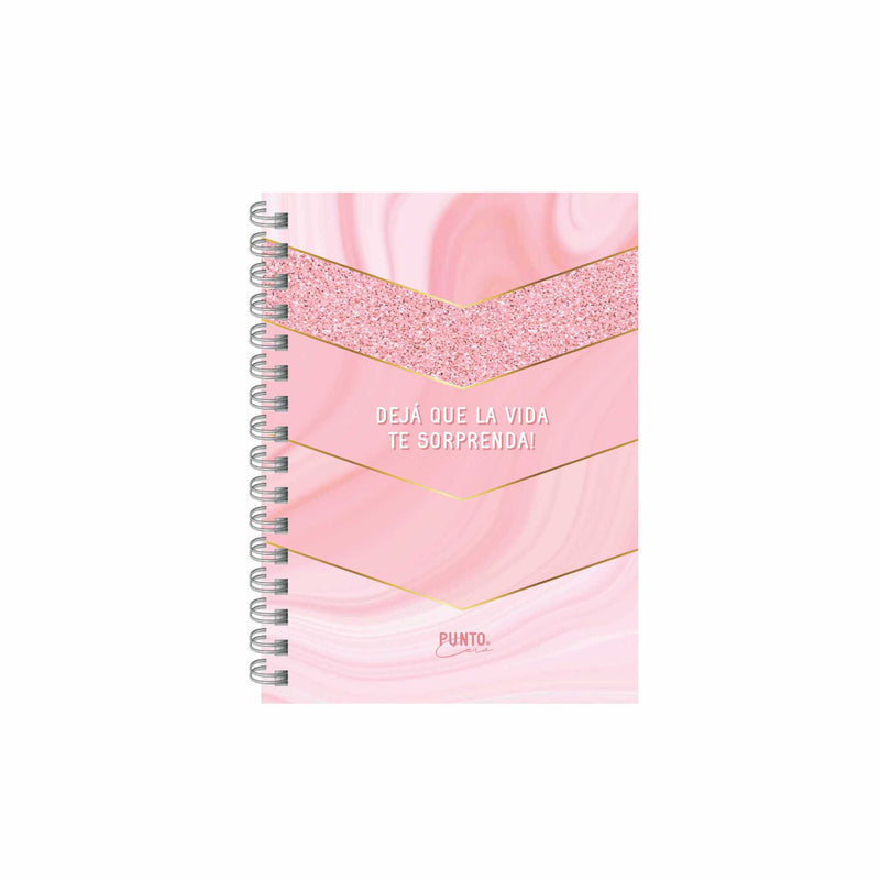 Agenda Cuaderno A5 Te Sorprenda 2022