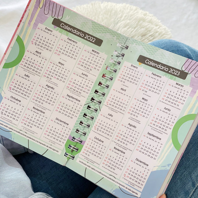 Agenda Cuaderno A5 Mi Año 2022