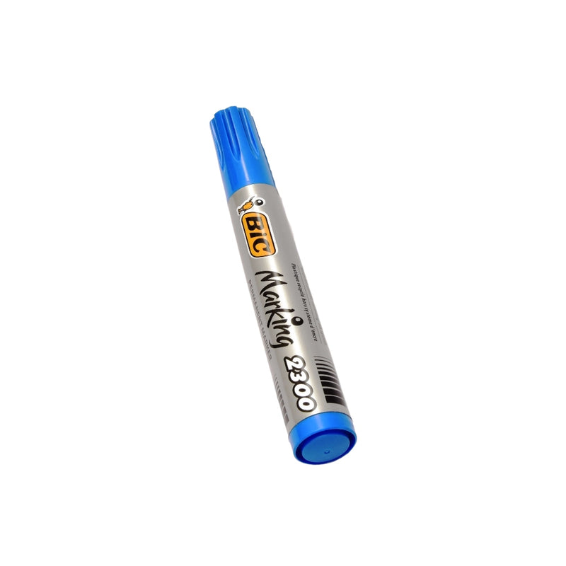Marcador Bic Permanente Marking Azul