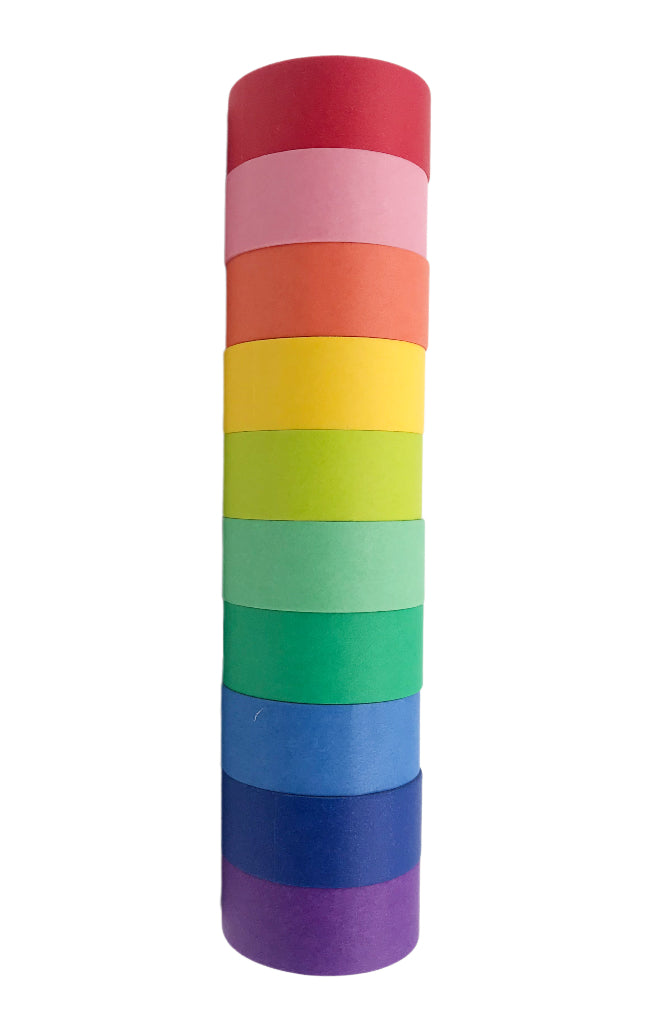 Cinta Adhesiva Washi de Colores