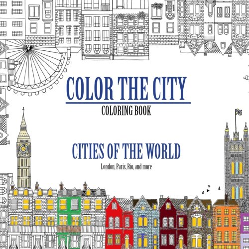 Libro Para Colorear City Skylines Around The World