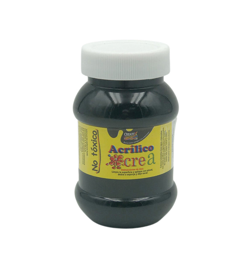 Pintura Acrílica Crea Negra