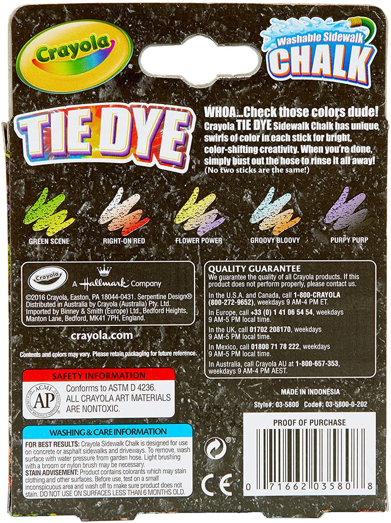Tiza Tie Dye Crayola