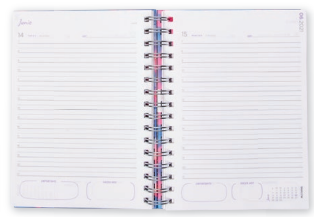 Agenda Diaria Mi Año de Suerte